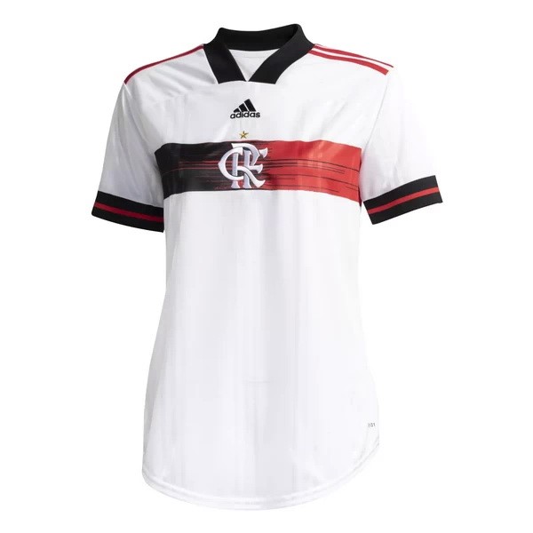 Tailandia Camiseta Flamengo Segunda equipo Mujer 2020-21 Blanco